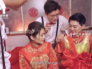 ModelMedia Asia-Lewd Wedding Scene-Liang Yun Fei-MD-0232-Best Original Asia Porn Video